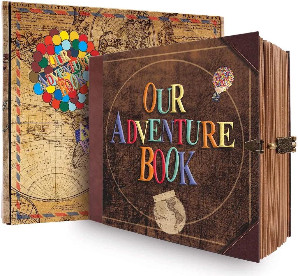 OST™ Our Adventure Book - Vintage Scrapbook with Accessories