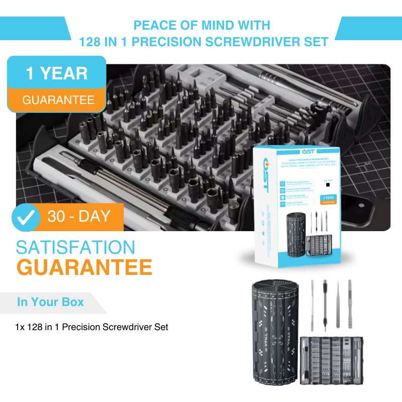 OST™ 128-in-1 Precision Screwdriver Set Pro 2025