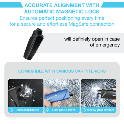 3-in-1 Emergency Window Breaker & Seatbelt Cutter